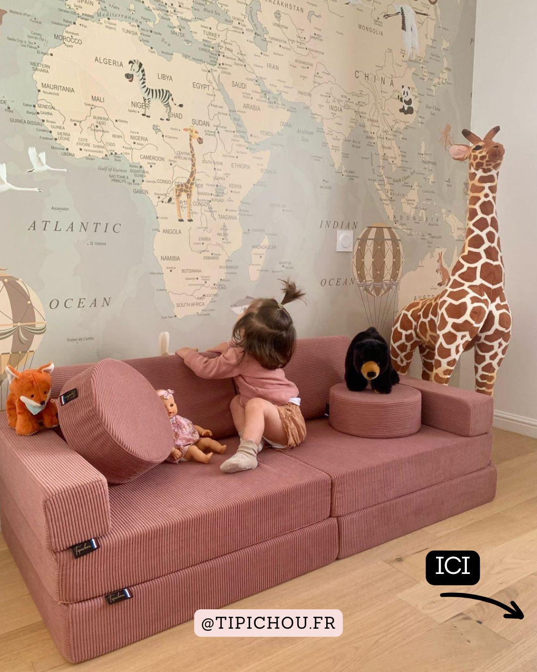 🛋️ Canapé modulable pour enfant : guide 2025 pour créer une chambre saine, évolutive et élégante
