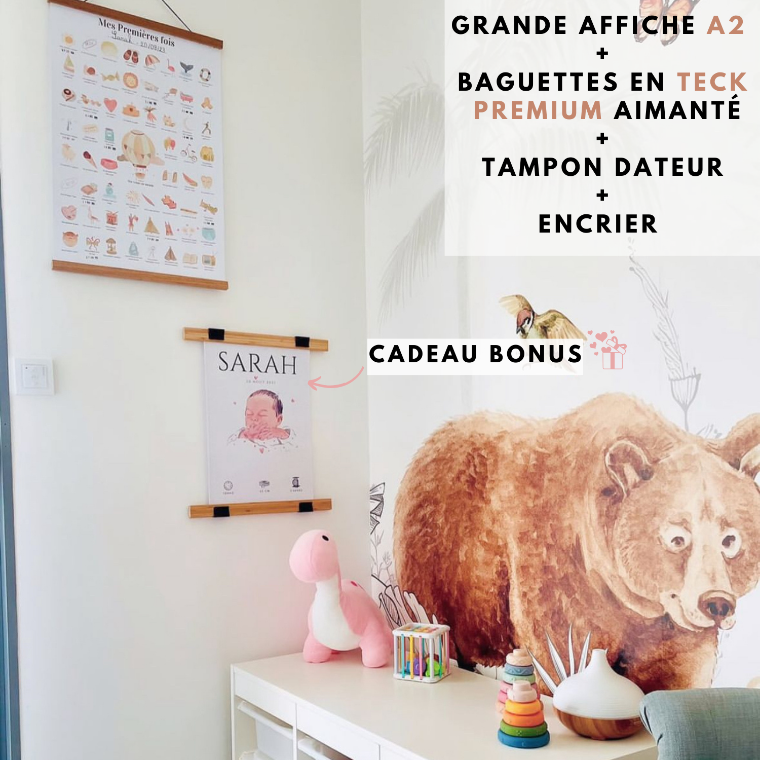 Affiche mes premières fois à tamponner