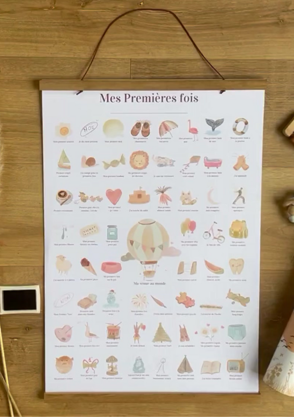 Affiche mes premières fois à tamponner