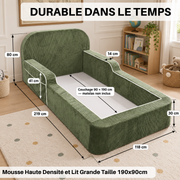Dimensions du Lit Cocon TIPICHOU pour matelas 90 x 190 cm non inclus